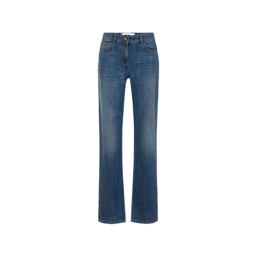 Elisabetta Franchi Women Denim Cotton Jeans